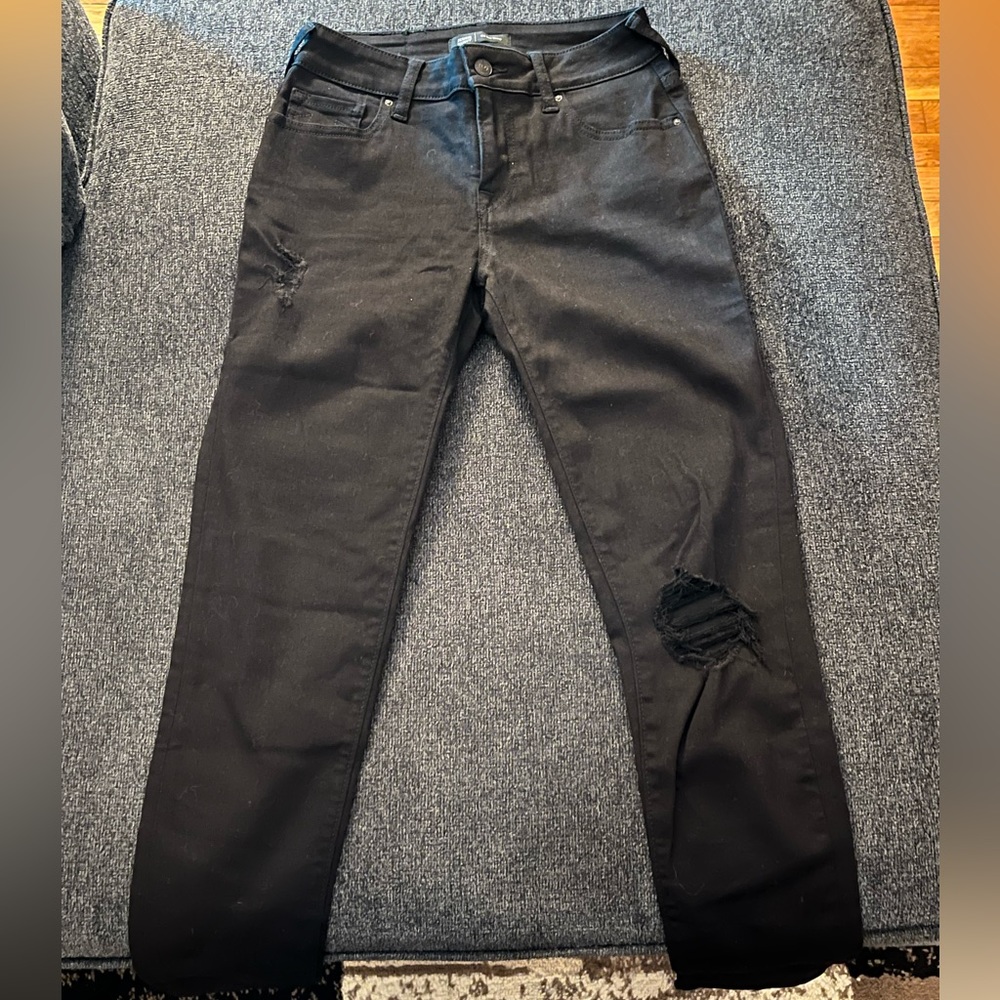 True Religion Jennie Mid Rise Curvy Skinny Jean